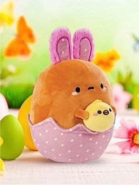 🆕-Smoko Tayto Potato 8" Easter Egg Bunny Plush.